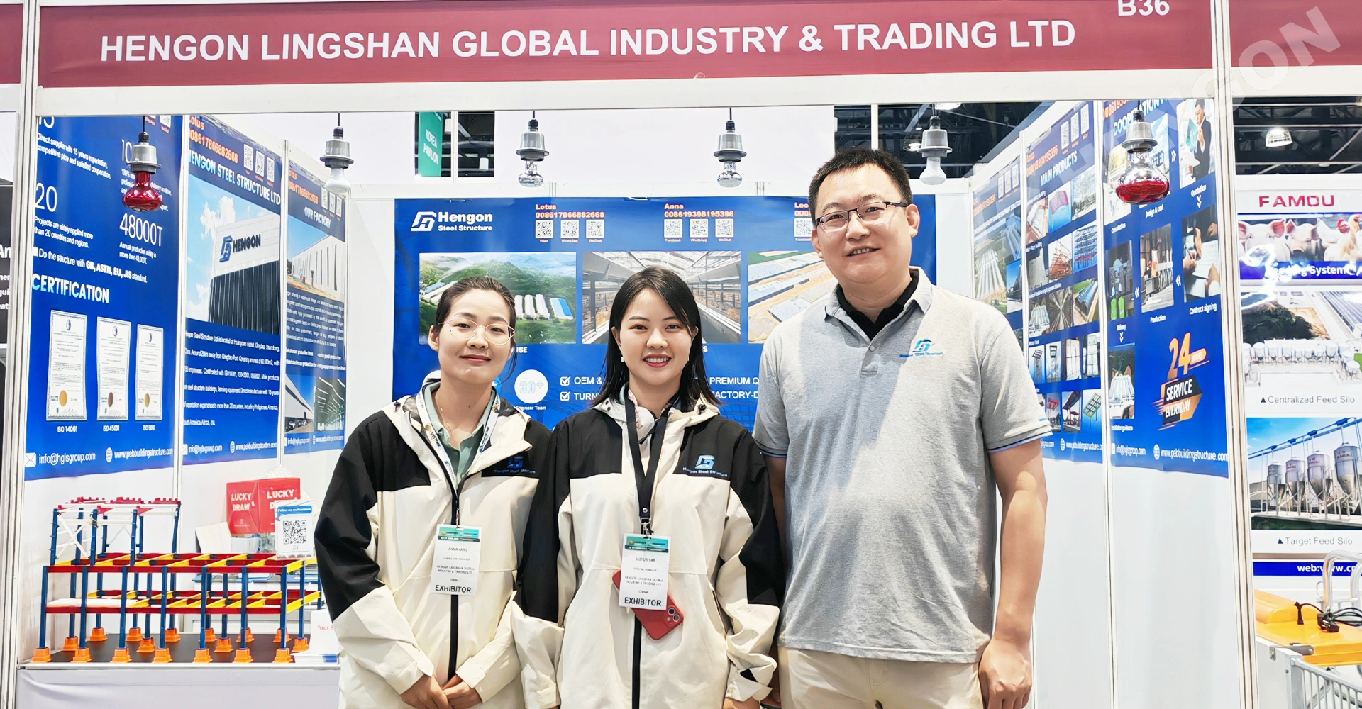 HENGON brille au Salón de l'agriculture aux Philippines 2025 : Points forts de l'exposition et visites des clients