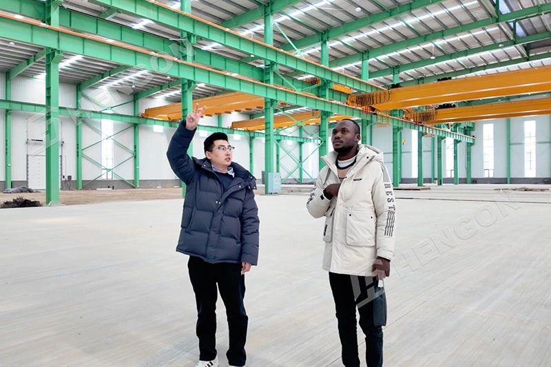 Burkina Faso Government Project: Large-Span Steel Structure Inspection Burkina Faso Government Project: Large-Span Steel Structure Inspection